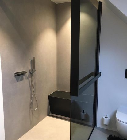 Badkamer Beerse - regendouche